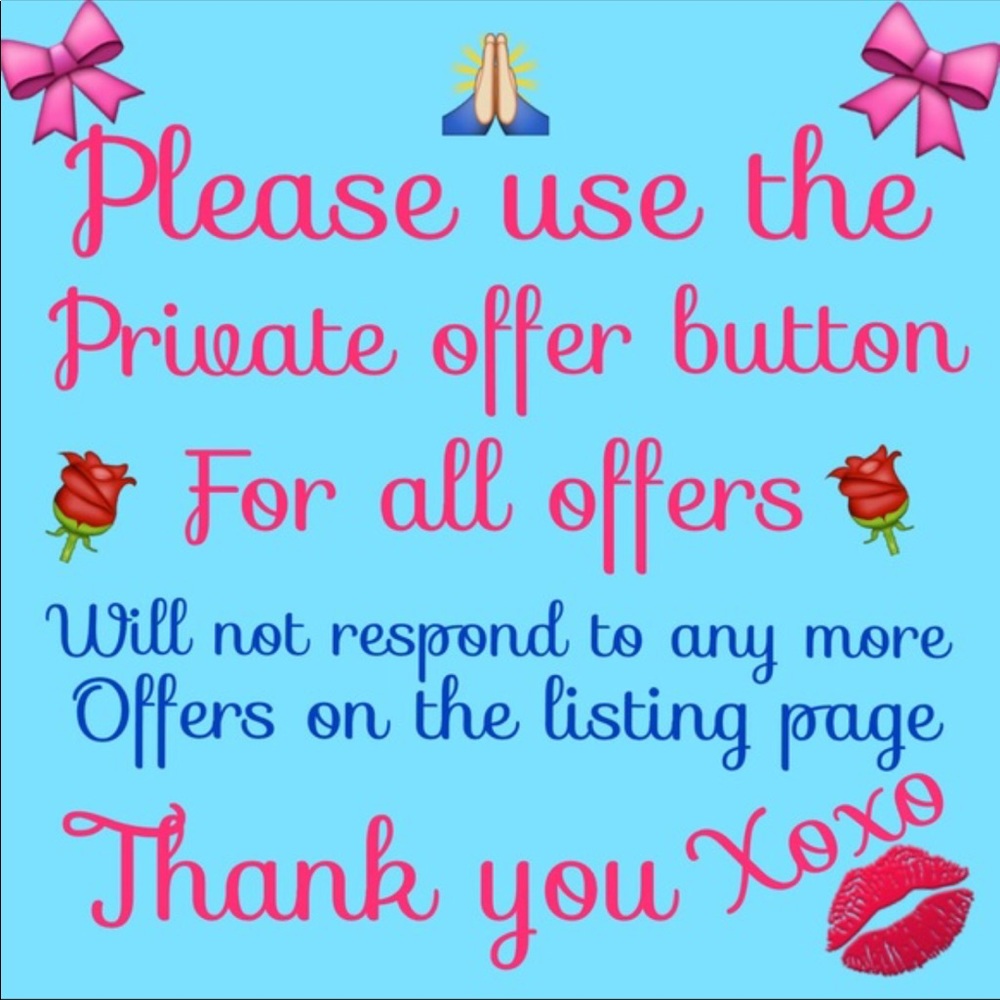 Please Use The Private Offer Button - image 1